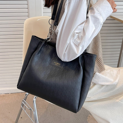 Rhombus Pattern Totes Chain Shoulder Bag Women Shopping Bags