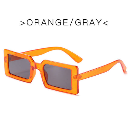 Sunglasses Female Fluorescent Green Street Shooting Catwalk