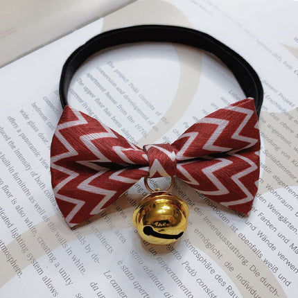 Pet bow tie bell