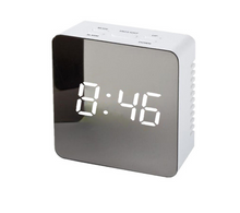 Reloj de espejo multifunción digital con LED