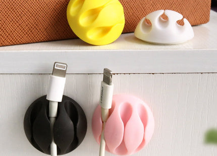 Desktop Simple Cable Winder USB Cable Finishing Holder