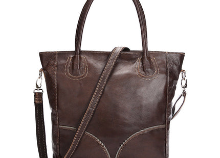 Manufacturers Selling Leather Bags Leather Handbag Tote Bag Leisure Shopping Bags Wholesale Large Capacity