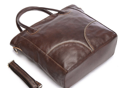 Manufacturers Selling Leather Bags Leather Handbag Tote Bag Leisure Shopping Bags Wholesale Large Capacity