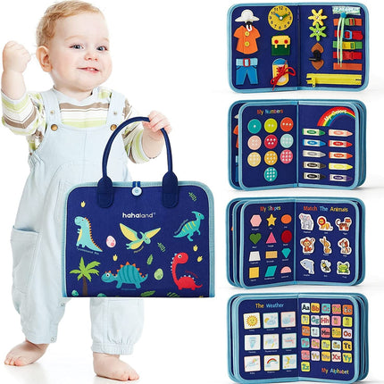 New Busy Book Children's Busy Board Dressing And Buttoning Learning Baby Early Education Preschool Sensory Learning Toy