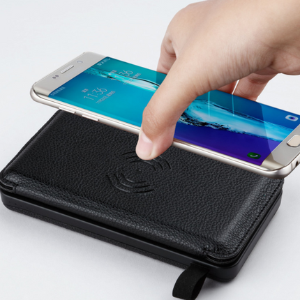 10000 mAh wireless induction solar charging treasure