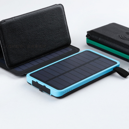 10000 mAh wireless induction solar charging treasure