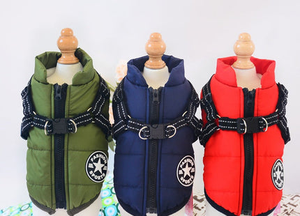 Pet Dog Clothes For Small Dogs Winter Warm Dog Hooded Coat Jackets Chihuahua Pug Outfits Puppy Cat Clothing