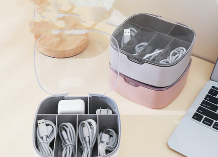 Charging Cable Storage Cable Management Box