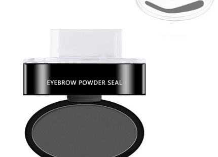 Eyebrow Powder Stamp Tint Stencil Kit Cosmetics Professional Makeup Waterproof Eye Brow Stamp Lift Eyebrow Enhancers Stencil Kit