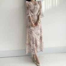 Elegant Waist Slimming Long Dress
