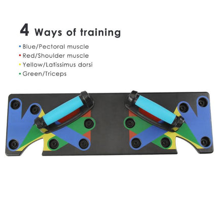 Push Up Board 9 In 1 Home Gym/Fitness Essential