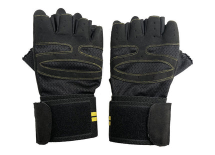 Half Finger Gym/Workout Gloves: Breathable, Non-slip