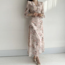 Elegant Waist Slimming Long Dress