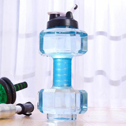 Dumbbell-Shaped Water Bottle