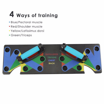 Push Up Board 9 In 1 Home Gym/Fitness Essential