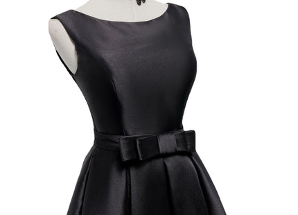 Hepburn Style Elegant Backless Dress