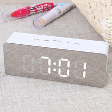 Reloj de espejo multifunción digital con LED