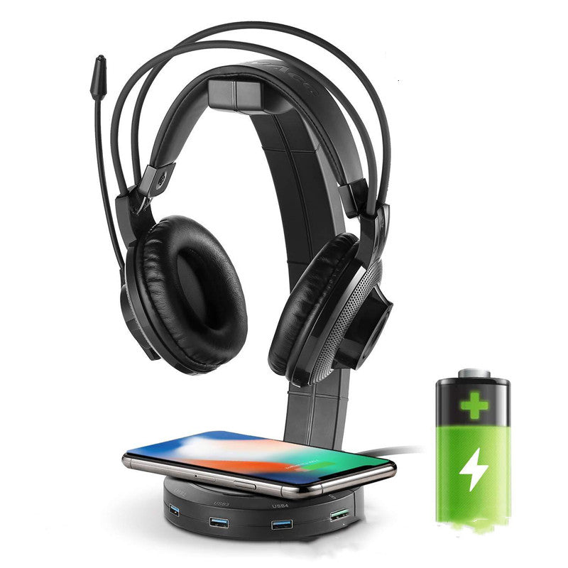 Multifunctional headset stand
