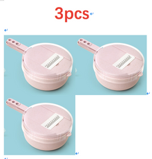8 In 1 Vegetable Slicer - Potato Peeler Carrot Onion Grater - Cutter Kitchen Accessories