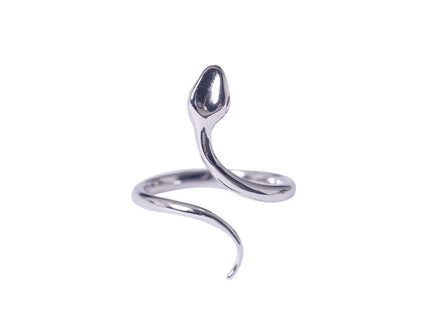 925 Sterling Silver Snake Rings For Women Creative Design Lady Fashion Jewelry