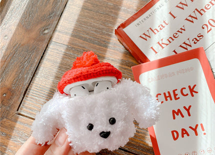 Cute Doggy with Hat AirPods Case Cover