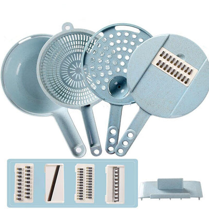 8 In 1 Vegetable Slicer - Potato Peeler Carrot Onion Grater - Cutter Kitchen Accessories