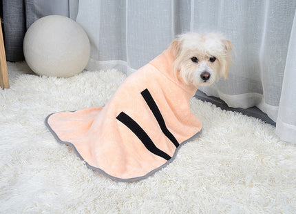 Quick-drying Pet Absorbent Towel Dog Bathrobe Pet Dog Bath Towel For Dogs Cats Microfiber Absorbent Pet Drying Towel Pet Supplies Pet Products