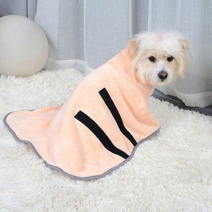 Quick-drying Pet Absorbent Towel Dog Bathrobe Pet Dog Bath Towel For Dogs Cats Microfiber Absorbent Pet Drying Towel Pet Supplies Pet Products