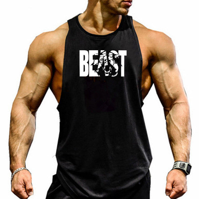 BEAST Sleeveless Gym/workout Vest