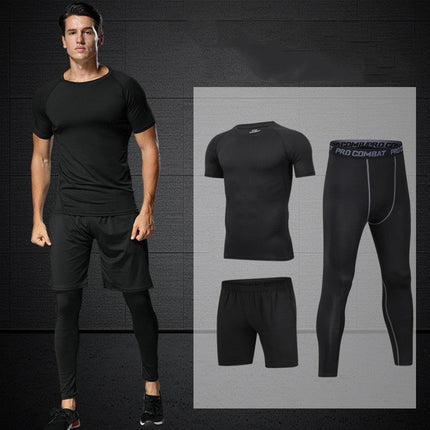 Men's Compression Tight Fit Gym/Fitness Suit
