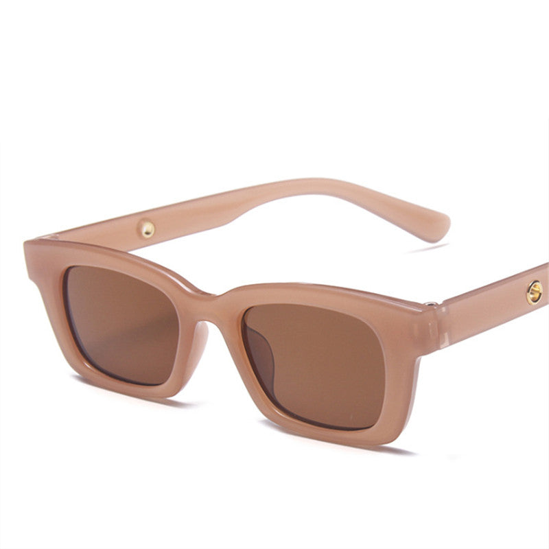 Sunglasses Female Hollow Legs Anti-UV Glasses