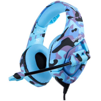 Destruction Camouflage Gaming Headset