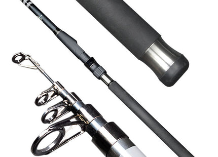Stainless Steel Retractable Long-range Fishing Rod