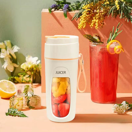 Portable electric juicer cup
