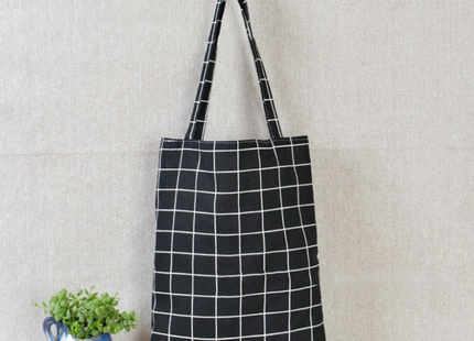 Cotton linen bag tote