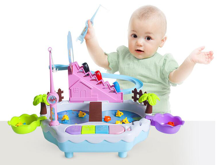 Toy fishing set