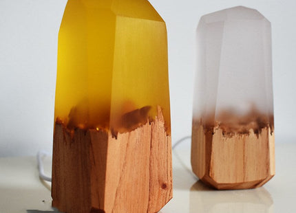 Solid wood sleep lamp