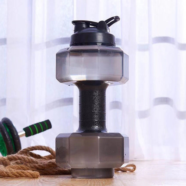Dumbbell-Shaped Water Bottle