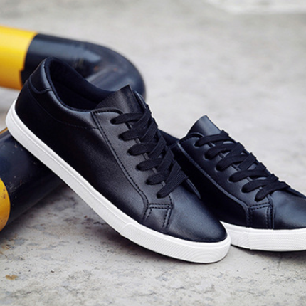 Spring and autumn with small white shoes female flat leather canvas shoes women's shoes casual shoes