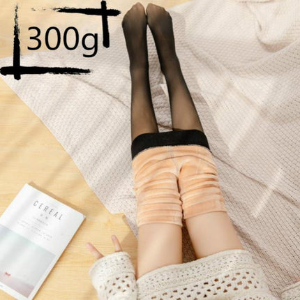 Plush and sanding leggings