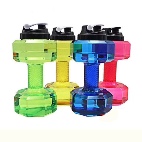 Dumbbell-Shaped Water Bottle