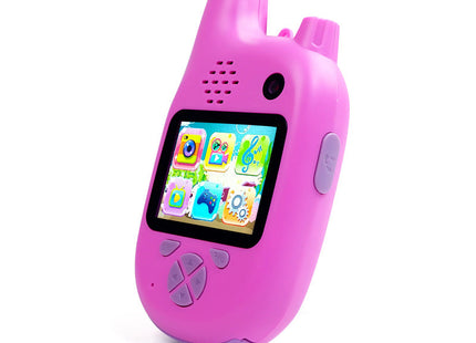 Walkie-Talkie Kids Camera Toys Mini HD Cartoon Cameras