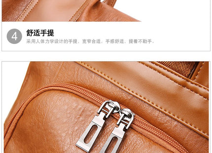 Multifunction Women Backpack Leather Female School Shoulder Bags for Teenage Girls Anti Theft Backpack Women Travel Back Pack