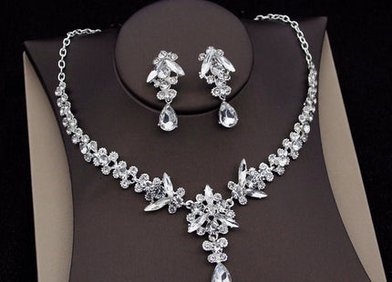Royal Queen Bridal Jewelry Sets For Women Luxury Tiaras Crow