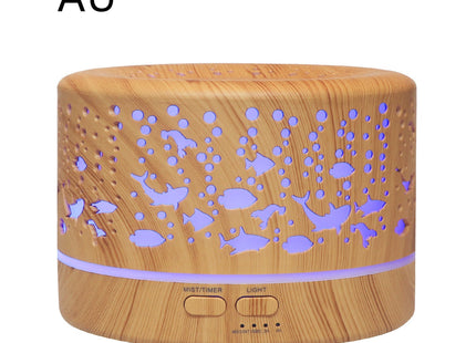 Wood Grain Aromatherapy Humidifier