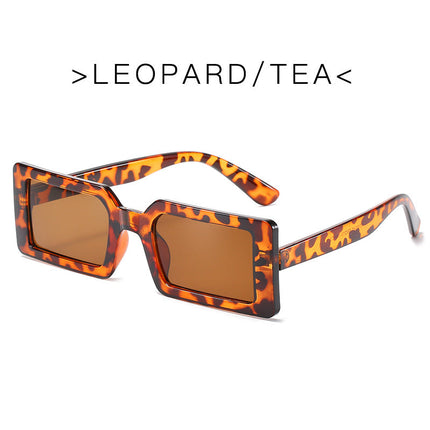 Sunglasses Female Fluorescent Green Street Shooting Catwalk