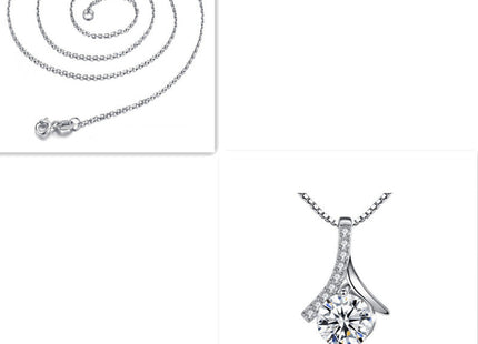 Platinum-plated O Word Ladies Necklace Jewelry Women Sweater