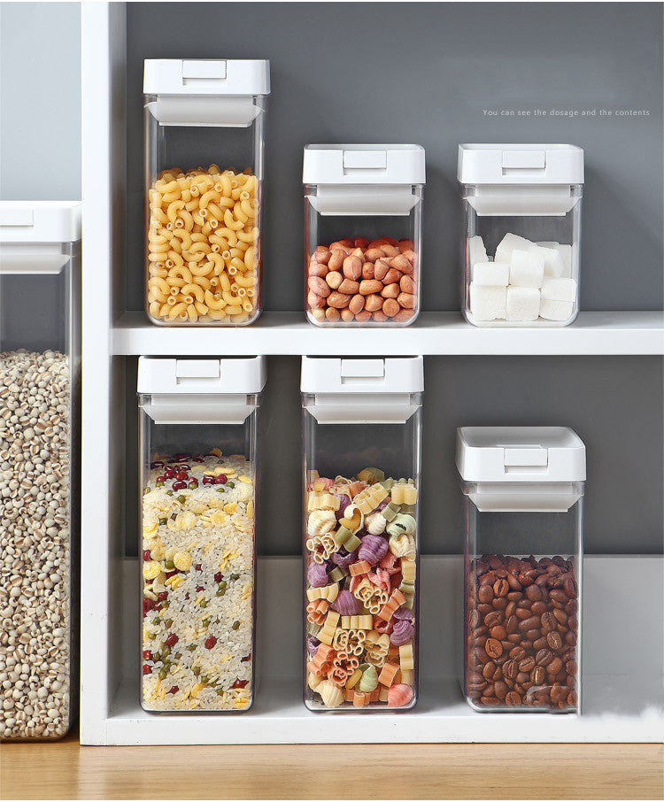 Airtight Food storage cannisters - 5 piece set
