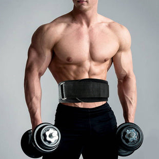 Weightlifting Fitness Belt With Breathability