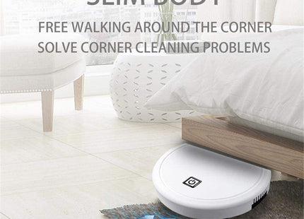 3-in-1 Robot Vacuum Cleaner 1800Pa Multifunctional Smart Floor Cleaner USB Rechargeable Dry Wet Sweeping Vacuum Cleaner